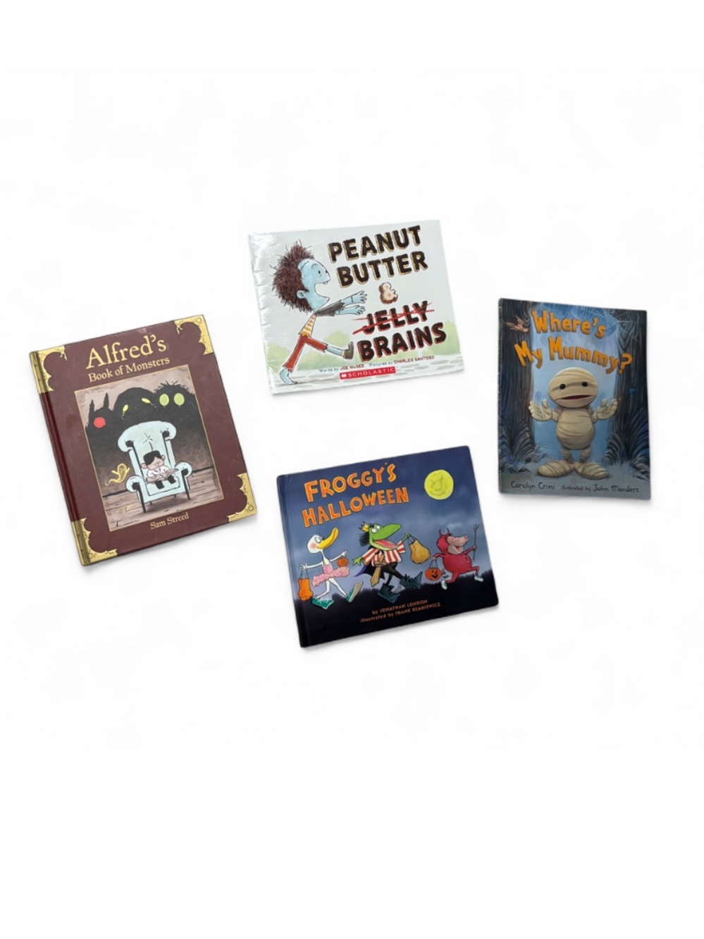 Halloween Children's Book Lot of 4 | Froggy's Halloween, Where's My Mummy?, more
